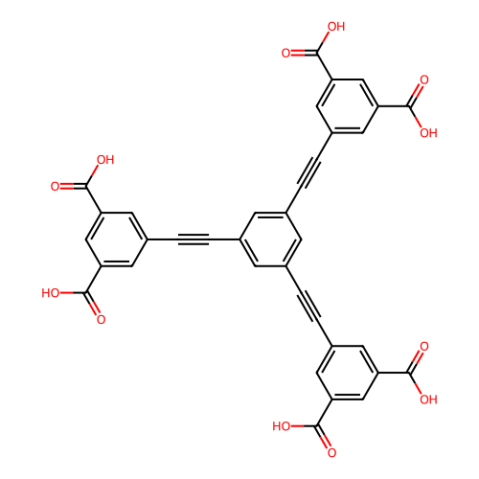 aladdin 阿拉丁 B586492 5,5',5''-(苯-1,3,5-三基三(乙炔-2,1-二基))三间苯二甲酸 1173285-13-6 98%