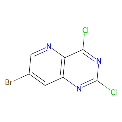 aladdin 阿拉丁 B586643 7-溴-2,4-二氯吡啶并[3,2-d]嘧啶 1215074-41-1 95%
