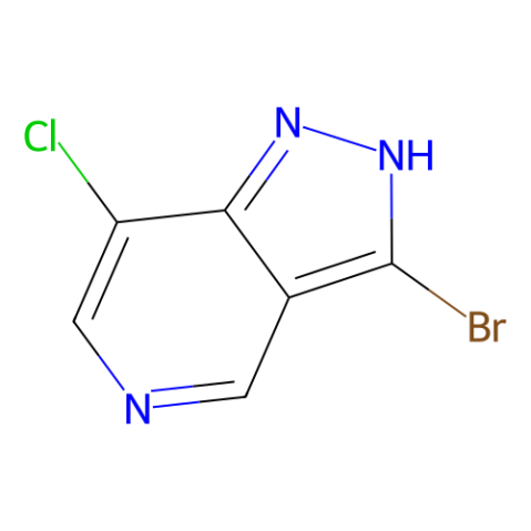 aladdin 阿拉丁 B587071 3-溴-7-氯-1H-吡唑并[4,3-c]吡啶 1357945-65-3 97%