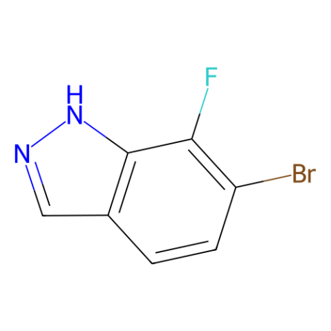 aladdin 阿拉丁 B587221 6-溴-7-氟-1H-吲唑 1427396-09-5 98%