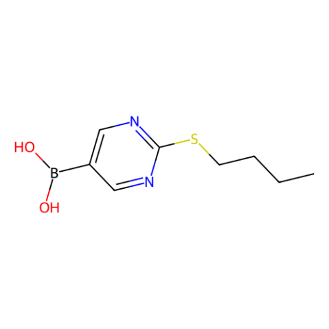 aladdin 阿拉丁 B588082 (2-(丁基硫基)嘧啶-5-基)硼酸 2096333-75-2 97%