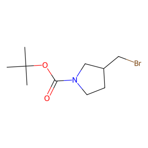 aladdin 阿拉丁 B588650 3-(溴甲基)吡咯烷-1-羧酸叔丁酯 305329-97-9 97%
