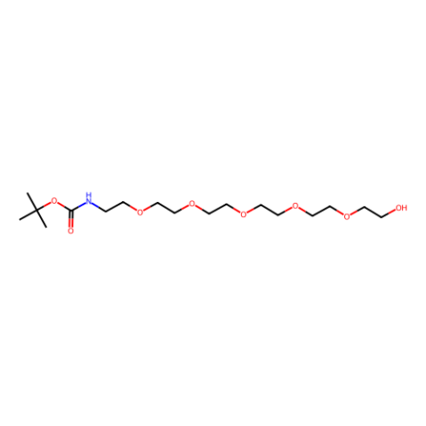 aladdin 阿拉丁 B588751 (17-羟基-3,6,9,12,15-五氧杂十七烷基)氨基甲酸叔丁酯 331242-61-6 98%