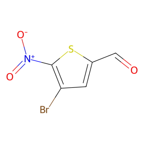 aladdin 阿拉丁 B589069 4-溴-5-硝基-2-噻吩甲醛 41498-07-1 97%
