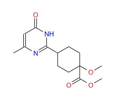2097133-30-5；4-（1,6-二氢-4-甲基-6-氧代-2-嘧啶基）-1-甲氧基环己烷羧酸甲酯