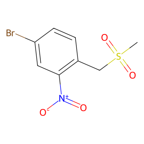 aladdin 阿拉丁 B589795 4-溴-1-((甲基磺酰基)甲基)-2-硝基苯 651780-41-5 95%
