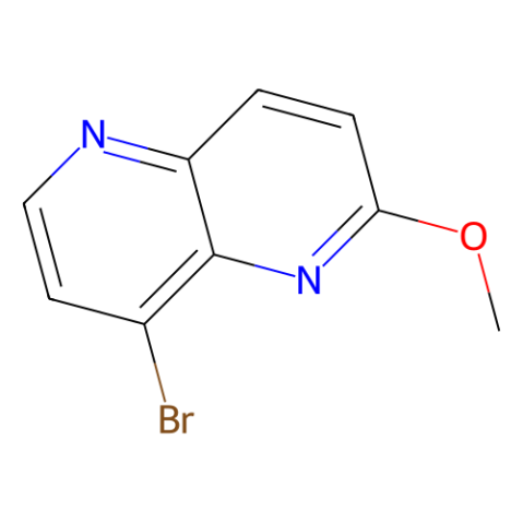 aladdin 阿拉丁 B590499 8-溴-2-甲氧基-1,5-萘啶 881658-92-0 97%