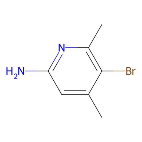 aladdin 阿拉丁 B590623 5-溴-4,6-二甲基吡啶-2-胺 89856-44-0 98%