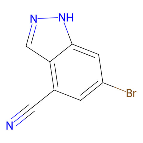 aladdin 阿拉丁 B590624 6-溴-1H-吲唑-4-腈 898747-00-7 95%