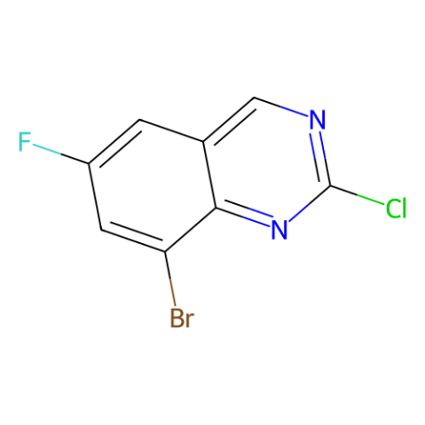 aladdin 阿拉丁 B590839 8-溴-2-氯-6-氟喹唑啉 953039-63-9 97%