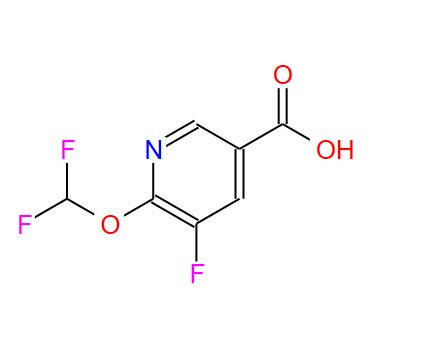 1806336-32-2；6-二氟甲氧基-5-氟烟酸