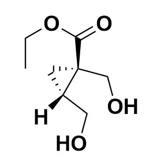 (1R,2R)-1,2-双羟甲基环丙烷羧酸乙酯 144985-81-9