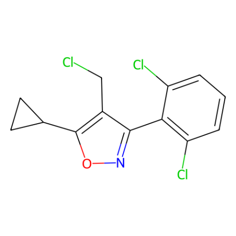aladdin 阿拉丁 C173151 4-(氯甲基)-5-环丙基-3-(2,6-二氯苯基)-1,2-恶唑 1268245-50-6 97%