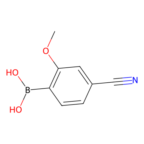 aladdin 阿拉丁 C180620 4-氰基-2-甲氧基苯基硼酸 1256345-67-1 98%