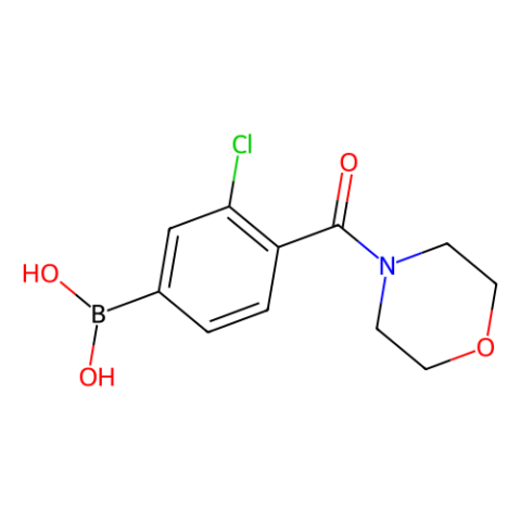 aladdin 阿拉丁 C187075 3-氯-4-(吗啉代羰基)苯基硼酸 850589-49-0 98%