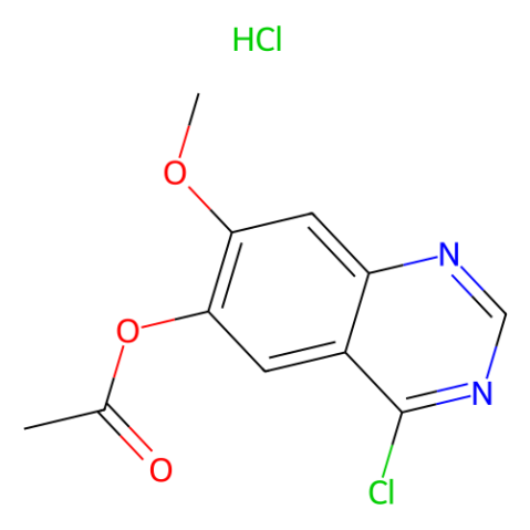 aladdin 阿拉丁 C191631 4-氯-7-甲氧基喹唑啉-6-醇乙酸酯盐酸盐 179688-54-1 97%