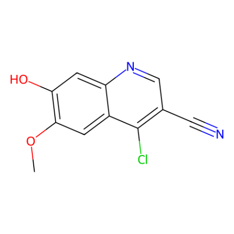 aladdin 阿拉丁 C192409 4-氯-7-羟基-6-甲氧-3-腈基喹啉 263149-10-6 97%