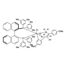 aladdin 阿拉丁 C282700 氯{(R)-(+)-2,2'-双[二(3,5-二甲苯基)膦基]-1,1'-联萘}[(2R)-(-)-1-(4-甲氧基苯基) )-1-(4-甲氧基苯基-kC)-3-甲基-1,2-丁二胺]钌(II) 1384974-38-2 98%