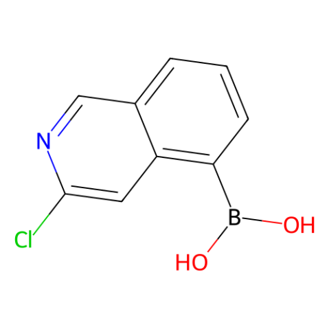aladdin 阿拉丁 C334501 3-氯异喹啉-5-硼酸（含有数量不等的酸酐） 1429665-44-0 95%