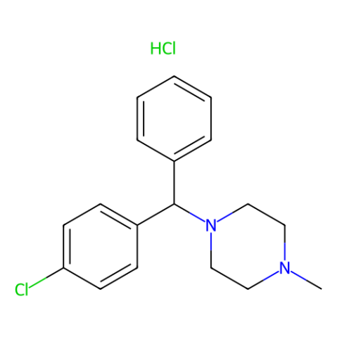 aladdin 阿拉丁 C345963 1-[(4-氯苯基)苯基甲基]-4-甲基哌嗪盐酸盐 1620-21-9 ≥98%