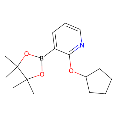 aladdin 阿拉丁 C357901 2-(环戊氧基)-吡啶-3-硼酸频哪醇酯 1073371-90-0 95%