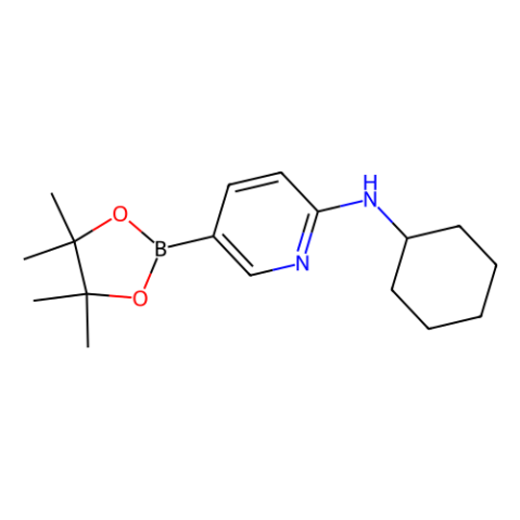 aladdin 阿拉丁 C358358 6-（环己基氨基）吡啶-3-硼酸频哪醇酯 1073354-34-3 95%