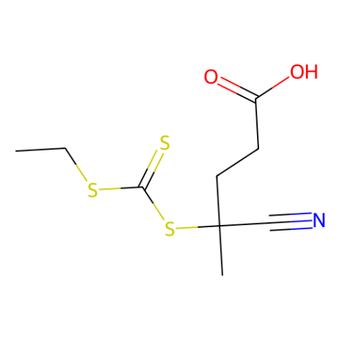 aladdin 阿拉丁 C401543 4-氰基-4-(((乙硫基)硫代羰基)硫基)戊酸 1137725-46-2 97%