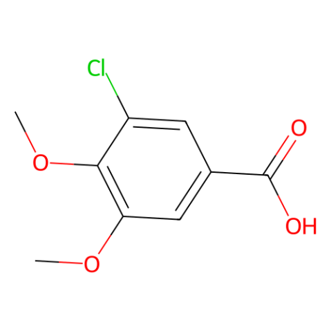 aladdin 阿拉丁 C468931 3-氯-4,5-二甲氧基苯甲酸 20624-87-7 97%