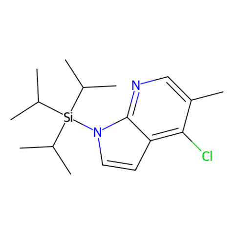 aladdin 阿拉丁 C479833 4-氯-5-甲基-1-(三异丙基甲硅烷基)-1H-吡咯并[2,3-b]吡啶 942920-17-4 试剂级