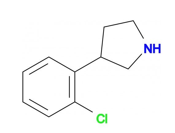 aladdin 阿拉丁 C480352 3-(2-氯-苯基)-吡咯烷 885277-67-8 97%