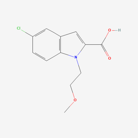 aladdin 阿拉丁 C480875 5-氯-1-(2-甲氧基乙基)-1H-吲哚-2-羧酸 216217-20-8 95%