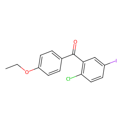 aladdin 阿拉丁 C586365 (2-氯-5-碘苯基)(4-乙氧基苯基)甲酮 1103738-26-6 97%