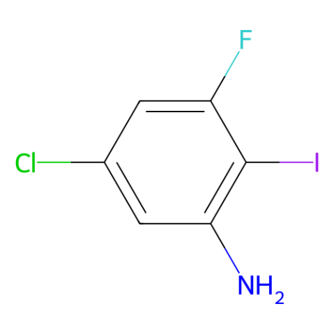 aladdin 阿拉丁 C588073 5-氯-3-氟-2-碘苯胺 2092184-10-4 98%