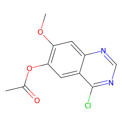 aladdin 阿拉丁 C588287 6-乙酰氧基-4-氯-7-甲氧基喹唑啉 230955-75-6 97%