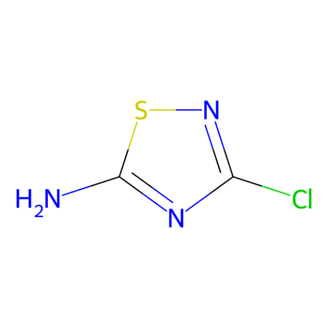 aladdin 阿拉丁 C588534 3-氯-1,2,4-噻二唑-5-胺 27787-59-3 98%