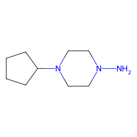 aladdin 阿拉丁 C589657 1-氨基-4-环戊基哌嗪 61379-64-4 98%