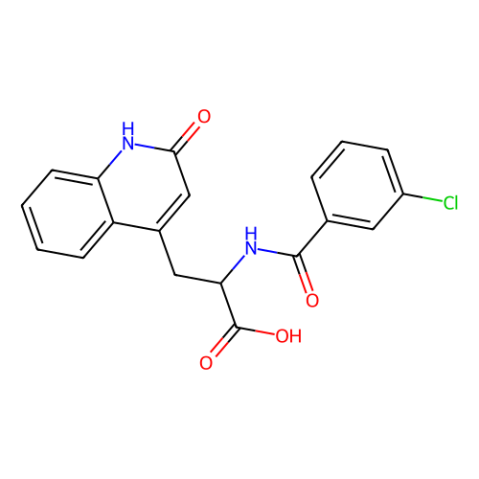 aladdin 阿拉丁 C590638 2-(3-氯苯甲酰氨基)-3-(2-氧代-1,2-二氢喹啉-4-基)丙酸 90098-05-8 98%