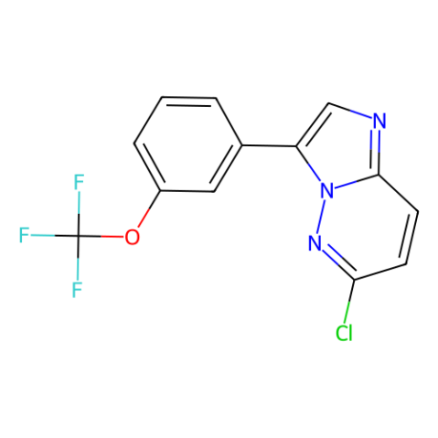 aladdin 阿拉丁 C590746 6-氯-3-(3-(三氟甲氧基)苯基)咪唑并[1,2-b]哒嗪 928337-00-2 96%