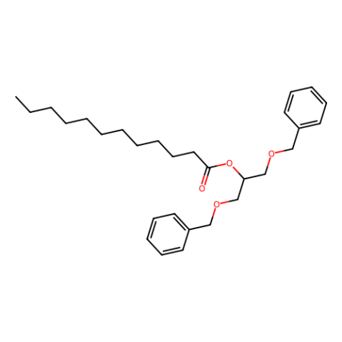 aladdin 阿拉丁 D155857 1,3-二-O-苄基-2-O-月桂酰基甘油 519177-07-2 >85.0%(GC)