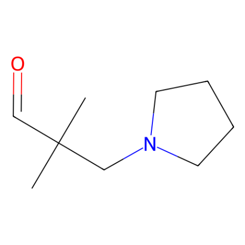 aladdin 阿拉丁 D169356 2,2-二甲基-3-(1-吡咯烷基)丙醛 296264-94-3 97%