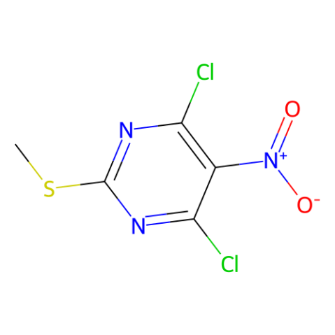 aladdin 阿拉丁 D191877 2-甲硫基-4,6-二氯-5-硝基嘧啶 1979-96-0 98%