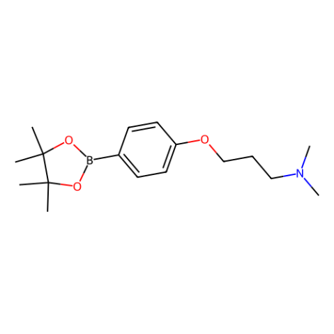 aladdin 阿拉丁 D332451 4-[3-（二甲基氨基）丙氧基]苯基硼酸频哪醇酯 627899-90-5 97%