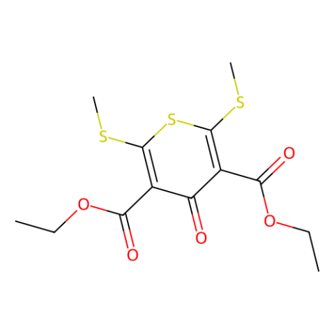 aladdin 阿拉丁 D347822 2,6-双（甲硫基）-4-氧代-4H-硫代吡喃-3,5-二羧酸二乙酯 13700-78-2 95%