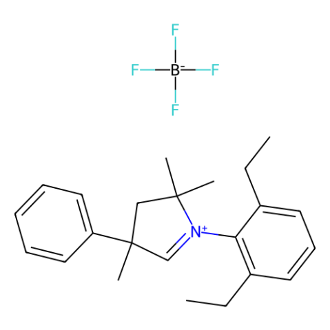 aladdin 阿拉丁 D404307 1-(2,6-二乙基苯基)-2,2,4-三甲基-4-苯基-3,4-二氢-2H-吡咯-1-鎓四氟硼酸盐 1671098-46-6 98%