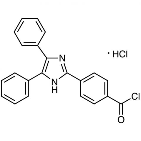 aladdin 阿拉丁 D406273 4-(4,5-二苯基-1H-咪唑-2-基)苯甲酰氯盐酸盐 [HPLC标记用] 2705189-79-1 97%