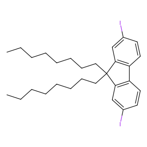 aladdin 阿拉丁 D468120 2,7-二碘-9,9-二辛基-9H-芴 278176-06-0 96%