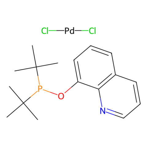 aladdin 阿拉丁 D468574 二氯[8-(二-叔-丁基膦氧基)喹啉]钯(II) 1100332-45-3 97%
