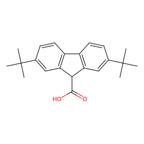 aladdin 阿拉丁 D472423 2,7-二-叔-丁基芴-9-羧酸 351003-13-9 98%