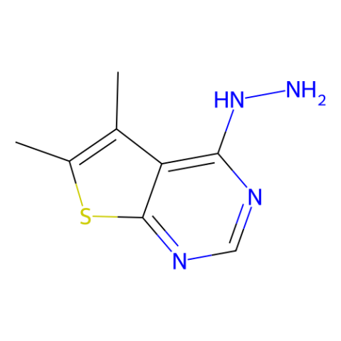 aladdin 阿拉丁 D479291 (5,6-二甲基-噻吩并[2,3-d]嘧啶-4-基)-肼 63894-54-2 试剂级
