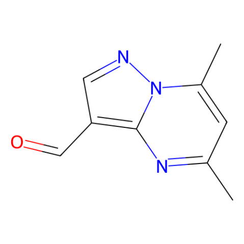 aladdin 阿拉丁 D479628 5,7-二甲基吡唑并[1,5-a]嘧啶-3-甲醛 878414-63-2 试剂级